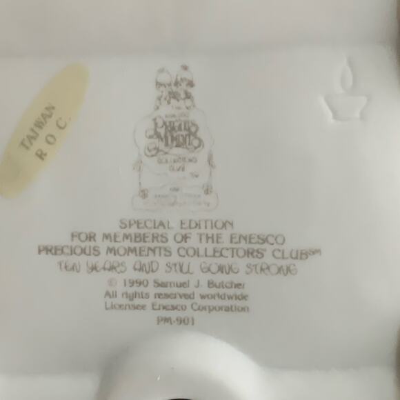 1990 Precious Moments Racing Car Figurine - Picture 9 of 14